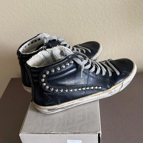 Golden Goose Blue Sneakers. EUC. - Picture 3 of 10